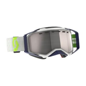 GAFAS SCOTT FURY COLOR VERDE-BLANCO SILVER CROMADO
