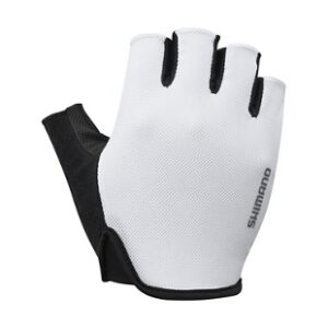 GUANTES SHIMANO AIRWAY CORTOS  P/ MUJER COLOR BLANCO TALLA M