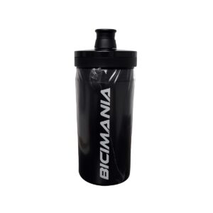 ANFORA ELITE KEBEA  COLOR NEGRO LOGO DE BICIMANIA  550 ML
